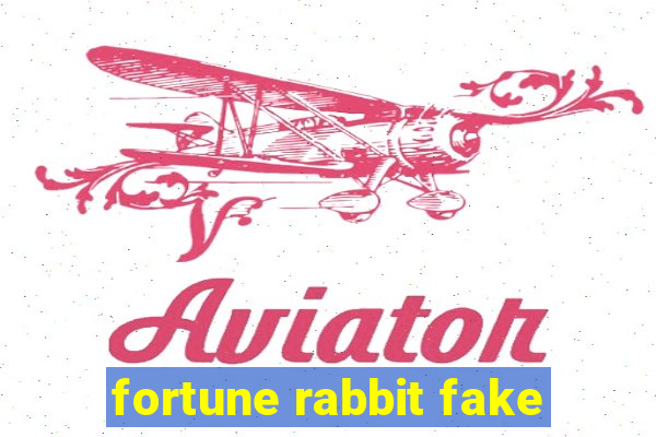 fortune rabbit fake